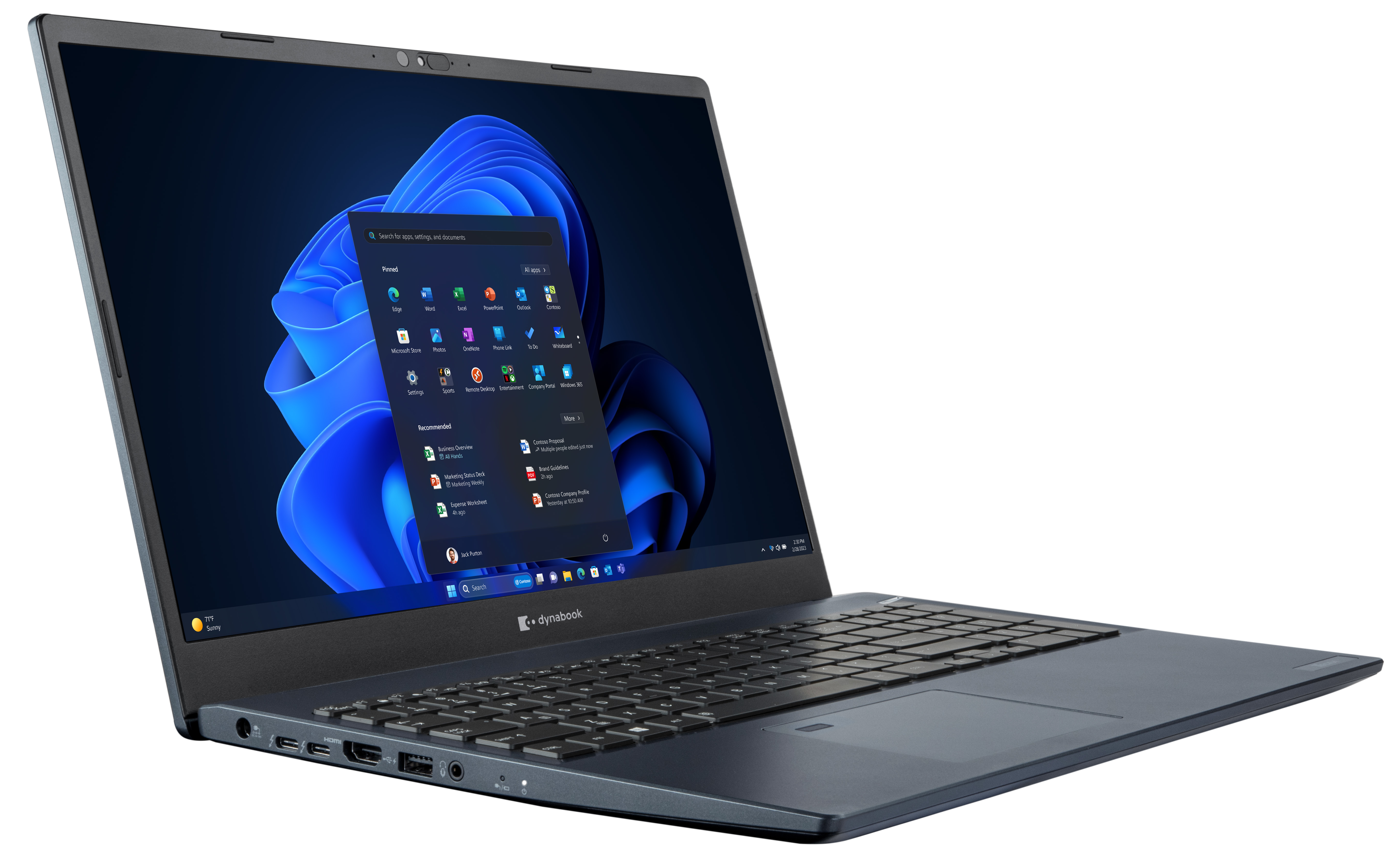 Windows laptop for business